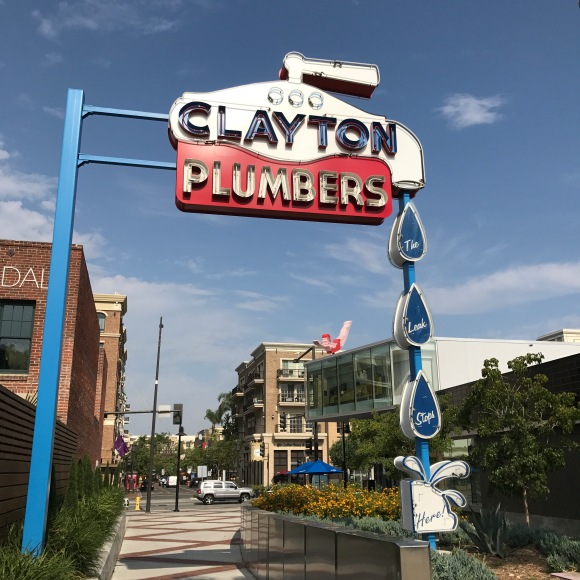 clayton plumbers at the MONA in Glendale, CA
